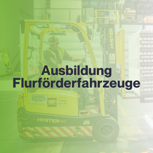 Ausbildung Flurförderfahrzeuge