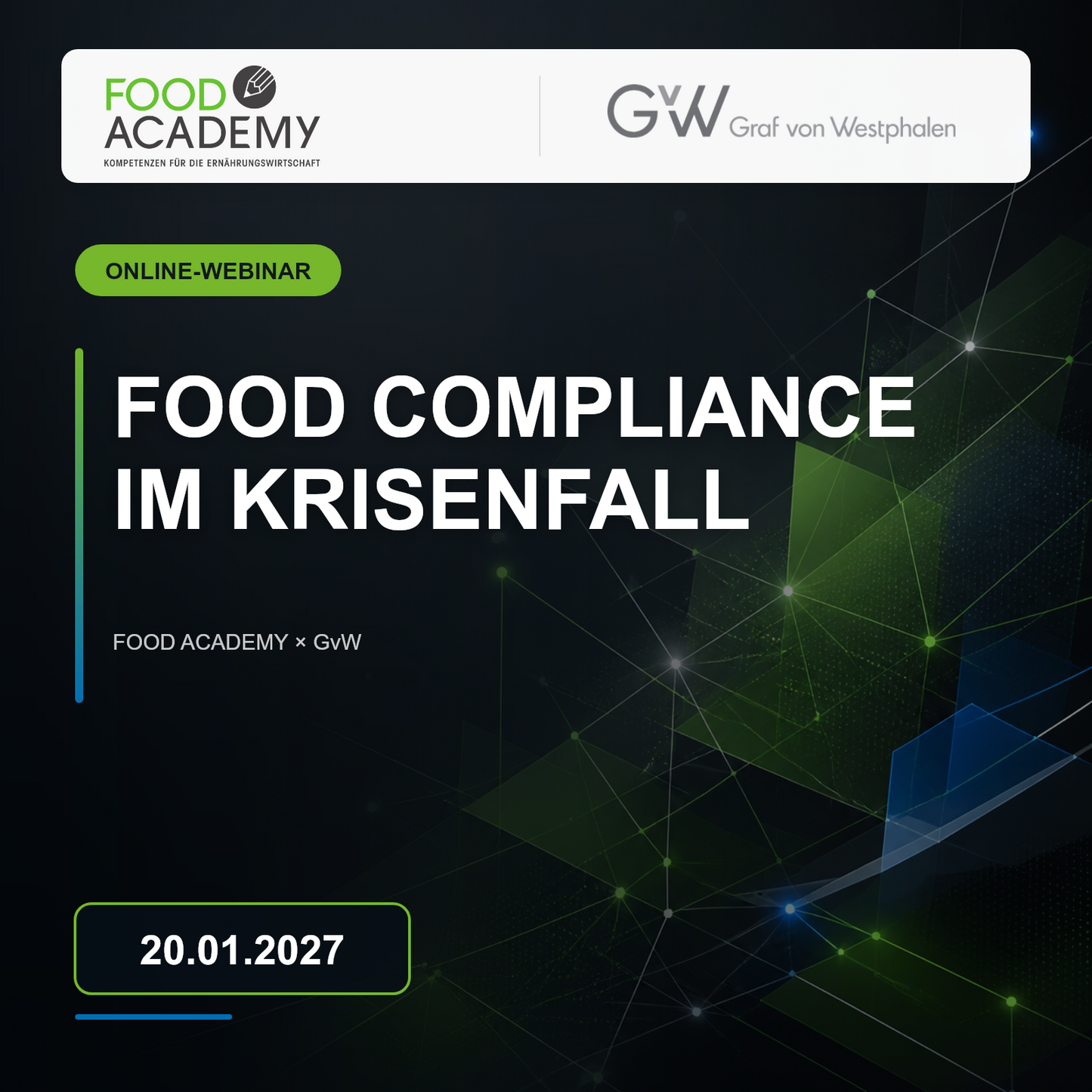 Food Compliance im Krisenfall: Vorsorge, Haftung und Ermittlungsbehörden