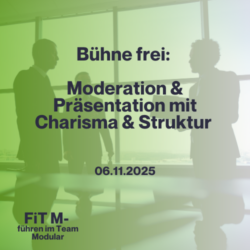 Bühne frei: Moderation und Präsentation mit Charisma und Struktur