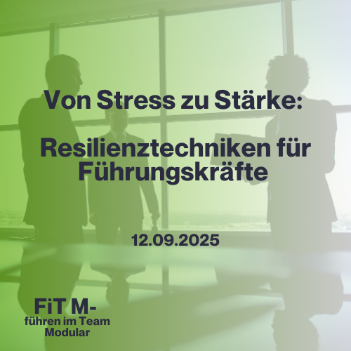 Von Stress zu Stärke: Resilienztechniken für Führungskräfte