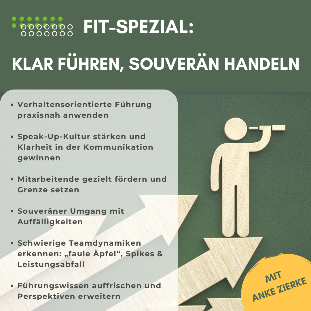 Verhaltensorientierte Führung: Klar führen, souverän handeln